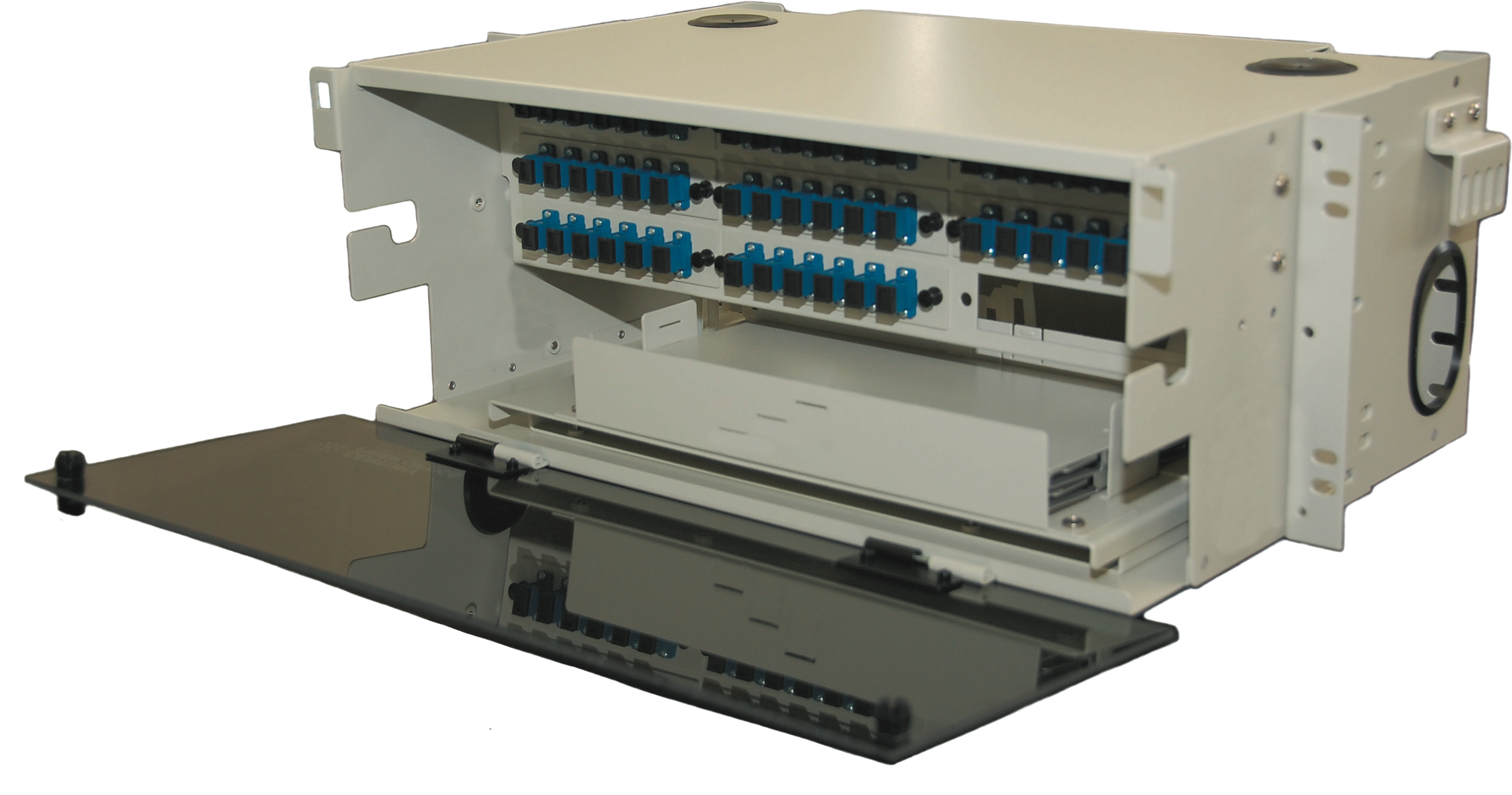 4U 48 Port Patch & Splice Panel